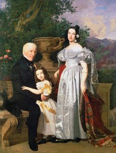 Kerzmanin perhe, noin 1840
